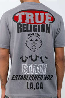 STACKED LOGO TEE