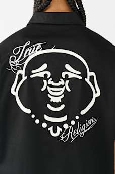FULL-ZIP BUDDHA SHIRT, image 1