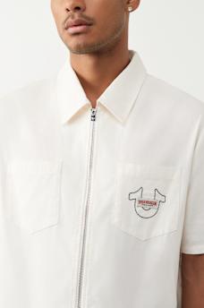 CAMISA DE BUDA CON CIERRE COMPLETO, image 2