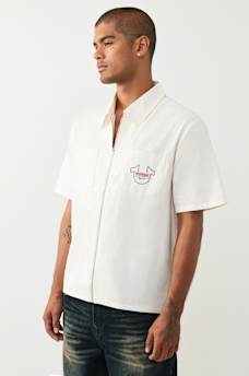 CAMISA DE BUDA CON CIERRE COMPLETO, image 4