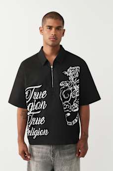 CAMISA DE TIGRE CON MEDIO CIERRE, image 2