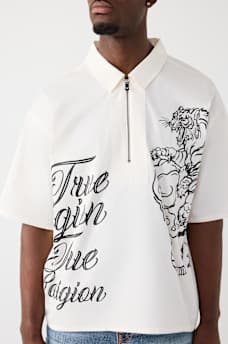 CAMISA DE TIGRE CON MEDIO CIERRE, image 2