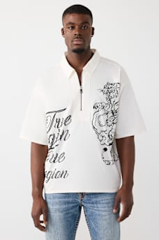 CAMISA DE TIGRE CON MEDIO CIERRE, image 1