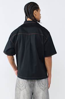 LOGO PATCHWORK SHIRT