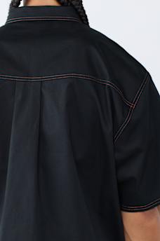 LOGO PATCHWORK SHIRT