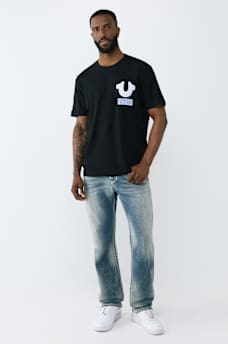 HORSESHOE REPEAT TEE