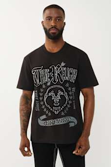 RHINESTONE BUDDHA TEE, image 1