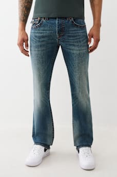 RICKY BIG T EMBROIDERED POCKET STRAIGHT JEAN, image 3