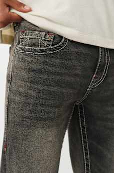 BILLY BIG T EMBROIDERED POCKET BOOTCUT JEAN, image 4