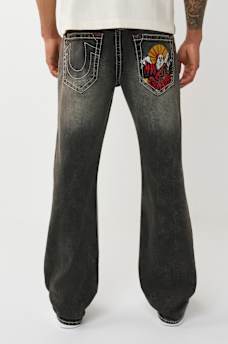 BILLY BIG T EMBROIDERED POCKET BOOTCUT JEAN, image 5