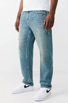 BOBBY ROPE STITCH FLAP BAGGY JEAN 32", image 4