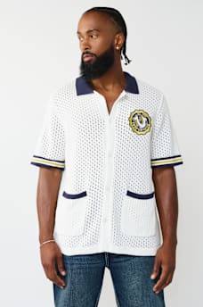 CAMISA TEJIDA CON ESCUDO DE HERRADURA, image 2