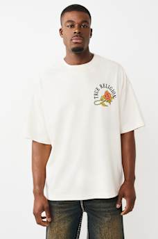 FLORAL SNAKE HEAVYWEIGHT OVERSIZED TEE, image 2