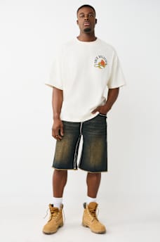 FLORAL SNAKE HEAVYWEIGHT OVERSIZED TEE, image 6