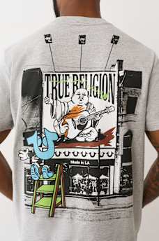 T-SHIRT IMPRIM&Eacute; ENSEIGNE ET GRAFFITIS