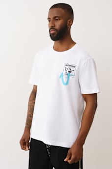 SPRAY PAINT SIGNAGE GRAPHIC TEE, image 3