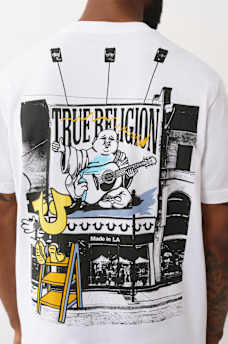 SPRAY PAINT SIGNAGE GRAPHIC TEE, image 5