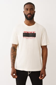 BLOCKED LOGO GRAPHIC TEE, image 2