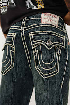 BOBBY ROPE STITCH BAGGY JEAN 32", image 1