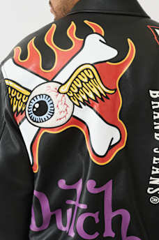 TRUE RELIGION X VON DUTCH RETRO VARSITY JACKET, image 6