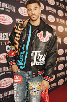 TRUE RELIGION X VON DUTCH RETRO VARSITY JACKET, image 1