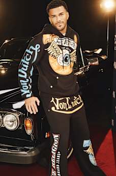 TRUE RELIGION X VON DUTCH LOGO HOODIE, image 2