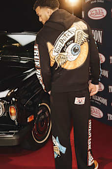 TRUE RELIGION X VON DUTCH LOGO HOODIE, image 1