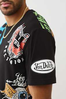 TRUE RELIGION X VON DUTCH TATTOO TEE, image 5