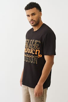 TRUE RELIGION X VON DUTCH LEOPARD LOGO TEE, image 3