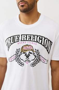TRUE RELIGION X VON DUTCH RHINESTONE LOGO TEE, image 2