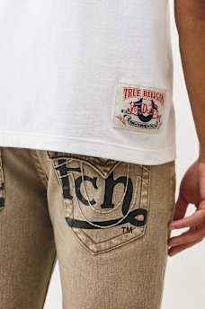 TRUE RELIGION X VON DUTCH RHINESTONE LOGO TEE, image 4