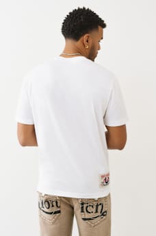 TRUE RELIGION X VON DUTCH RHINESTONE LOGO TEE, image 5