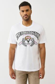 TRUE RELIGION X VON DUTCH RHINESTONE LOGO TEE, image 7