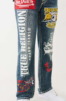 TRUE RELIGION X VON DUTCH RICKY SUPER T STRAIGHT JEAN, image 4