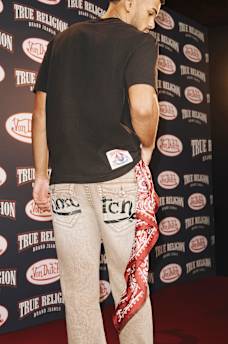 TRUE RELIGION X VON DUTCH BILLY SUPER T  BOOTCUT JEAN, image 1