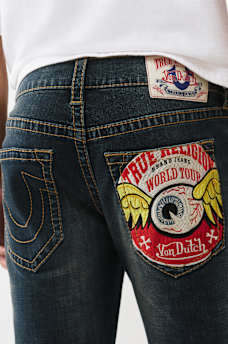 TRUE RELIGION X VON DUTCH RICKY BIG T STRAIGHT JEAN, image 2