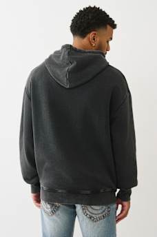 TRUE RELIGION X VON DUTCH LEOPARD PRINT LOGO HOODIE, image 4