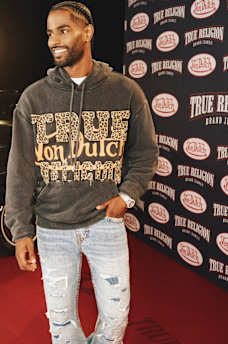 TRUE RELIGION X VON DUTCH LEOPARD PRINT LOGO HOODIE, image 1
