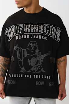 CRYSTAL WORLD TOUR OVERSIZED TEE, image 2