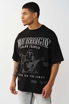 CRYSTAL WORLD TOUR OVERSIZED TEE, image 3