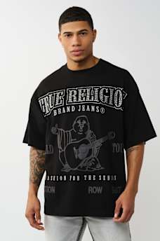 CRYSTAL WORLD TOUR OVERSIZED TEE, image 1