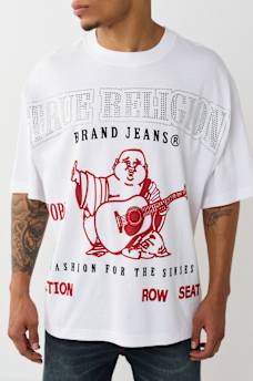 CRYSTAL WORLD TOUR OVERSIZED TEE, image 2