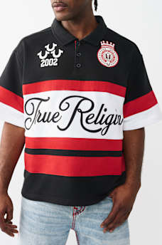 RELAXED RUGBY POLO SHIRT, image 3