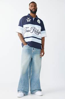 RELAXED RUGBY POLO SHIRT, image 3