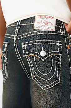 VINNY SUPER T FRAYED HEM FLAP ULTRA BAGGY SHORT, image 2