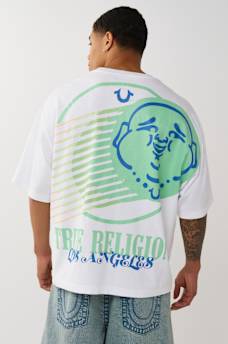 CAMISETA GRANDE RETRO CON BUDDHA, image 1