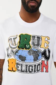 GLOBAL LOGO PATCH TEE, image 2