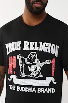 RHINESTONE WORLD TOUR LOGO TEE, image 1