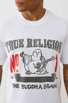 RHINESTONE WORLD TOUR LOGO TEE, image 1