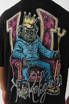 CAMISETA HOLGADA CON TRONO DE HERRADURAS, image 5